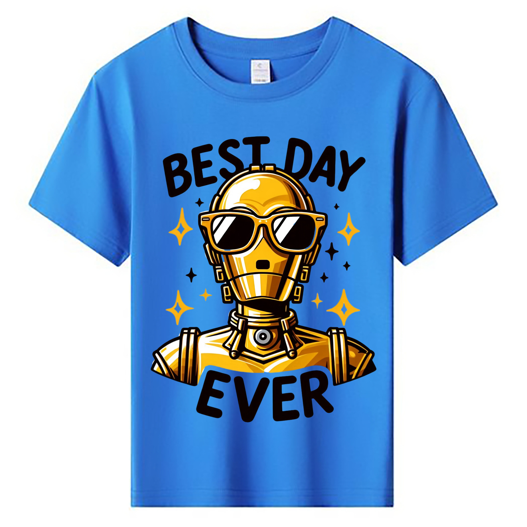 （画像用） スター・ウォーズ Star Wars 綿100％キッズTシャツ（フロントプリント）